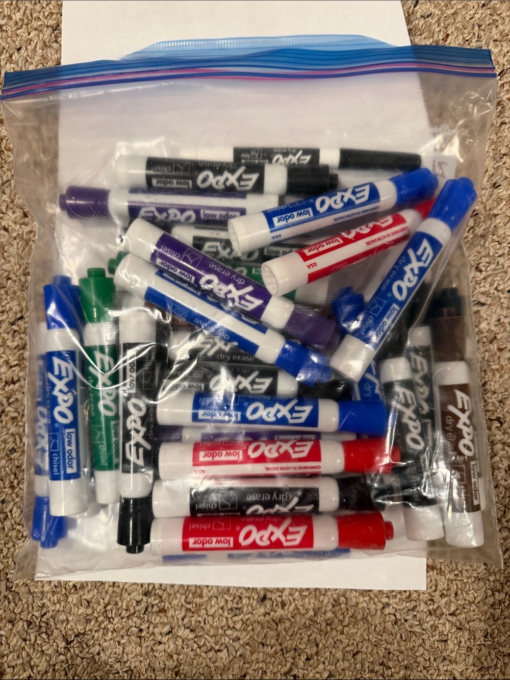 Expo Dry Erase Markers - Mixed Colors Great for teachers!!